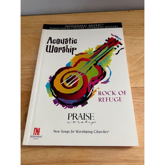 Hosanna! Music Acoustic Worship Rock Of Refuge Songbook For Piano/Vocal/Guitar - Picture 1 of 8